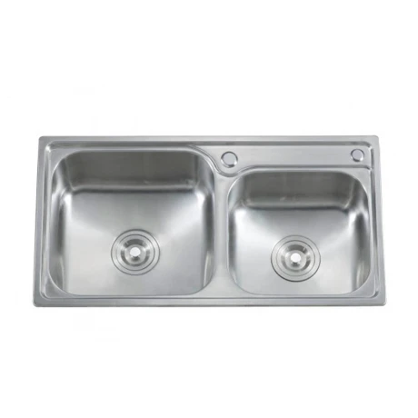 Pileta Y Media De Cocina Satinado Dgc 000