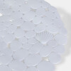 ALFOMBRA ANTIDESLIZANTE BLANCO 69X35CM Unica
