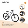 Bicicleta Montaña Bike Ruta R29 Freno Disco Acero Gris
