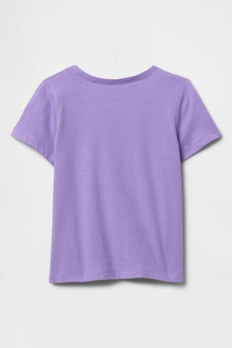 Remera Logo Gap Toddler Niña Wisteria Blossom