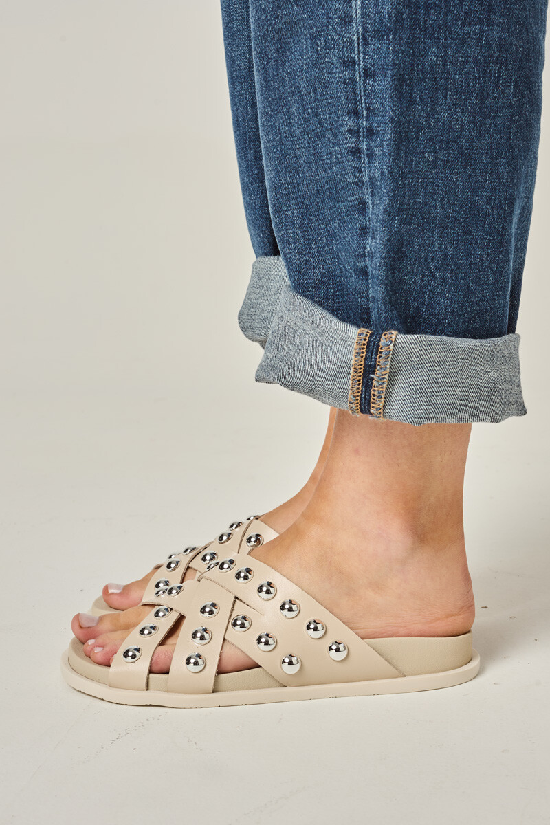 Sandalia troya - Natural 