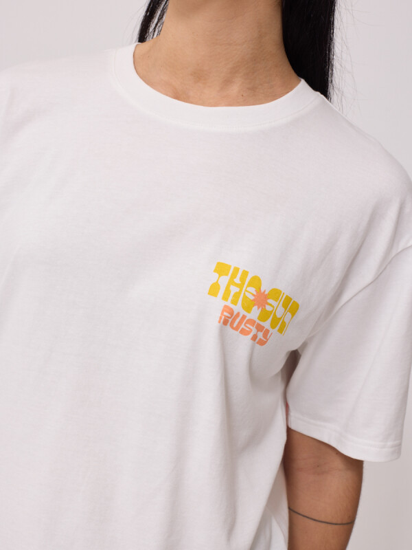 T-SHIRT ELDA RUSTY Blanco