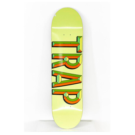 Deck Trap Iron Logo 8.0" - Green - (Sólo tabla - Lija incluída) Deck Trap Iron Logo 8.0" - Green - (Sólo tabla - Lija incluída)