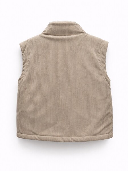 CHALECO IZAN BEIGE