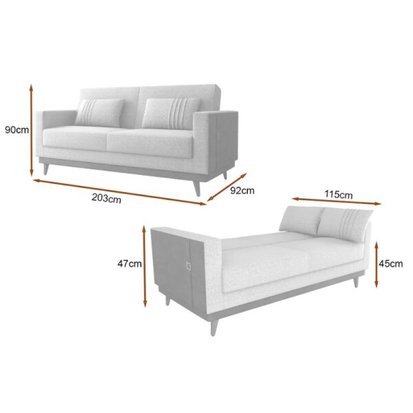 SOFA CAMA ESTHER - VARIOS COLORES SOFA CAMA ESTHER - VARIOS COLORES