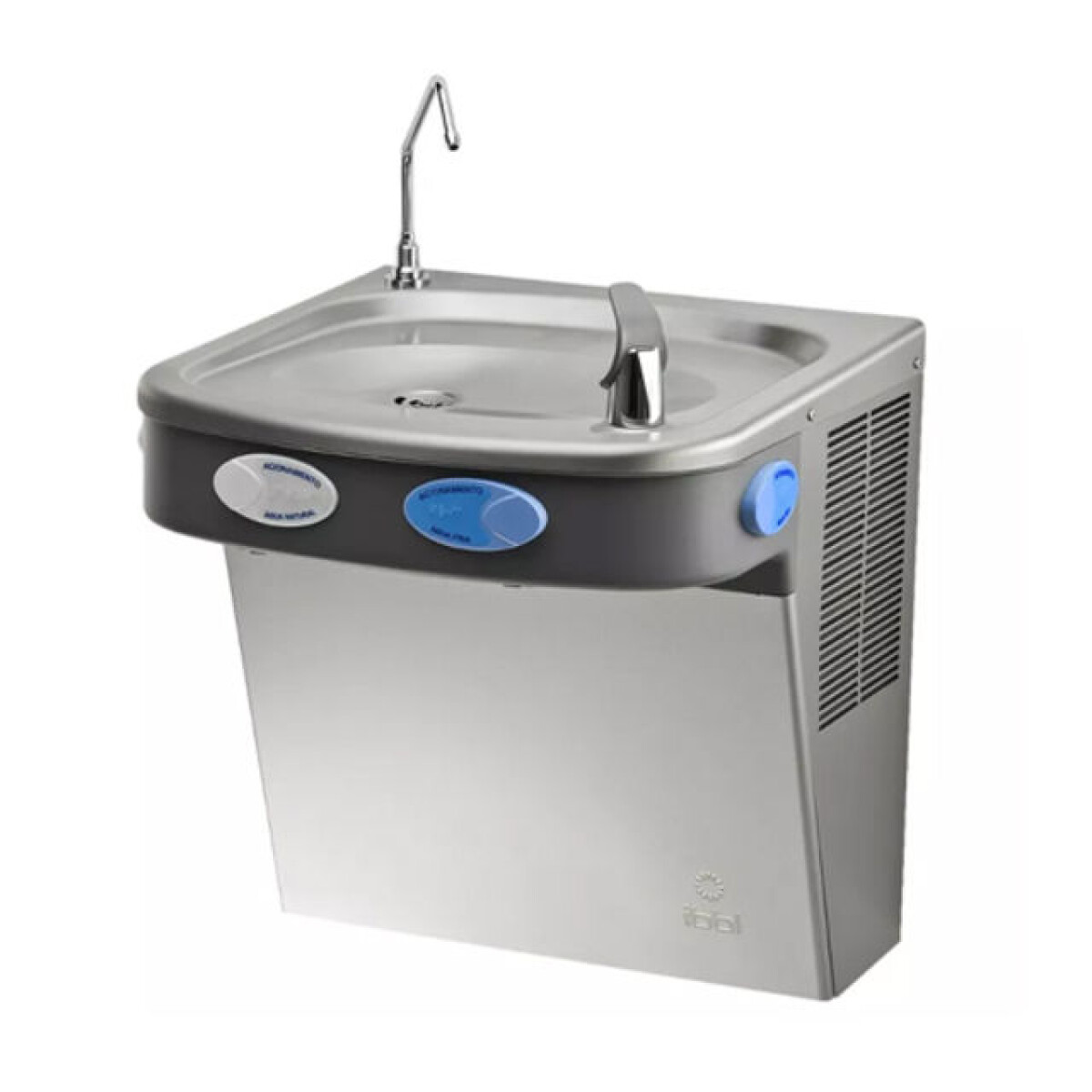 Dispensador/bebedero inclusivo de agua fría y filtrada 