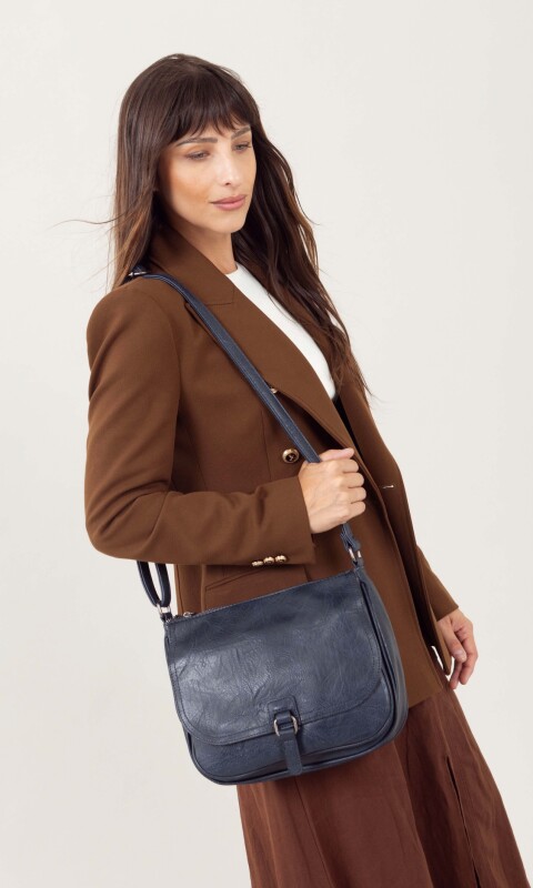 BANDOLERA MORRAL RAQUEL AZUL NOCHE