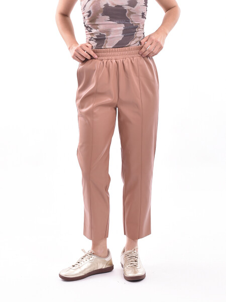 PANTALON OPALO MARRON MEDIO