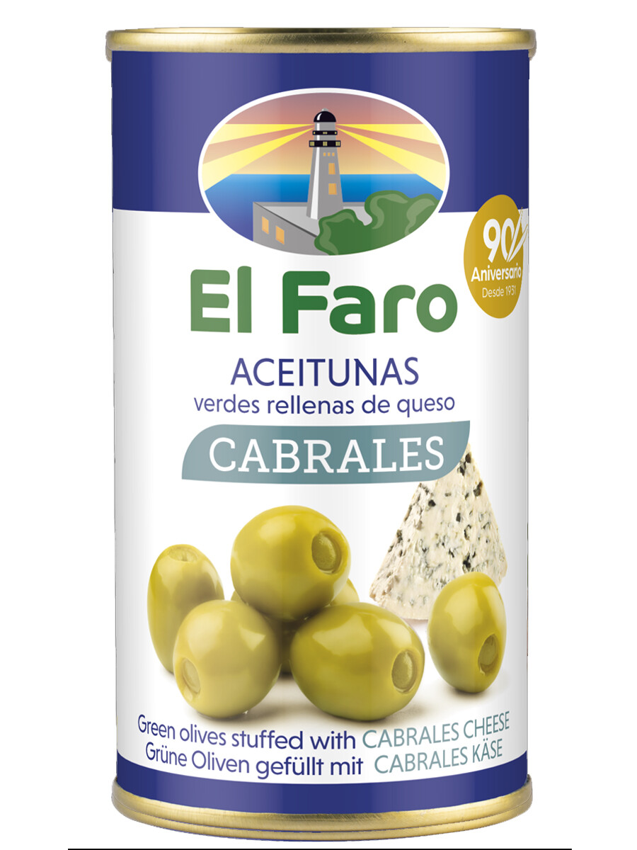 Aceitunas rellanas de queso cabrales El Faro 