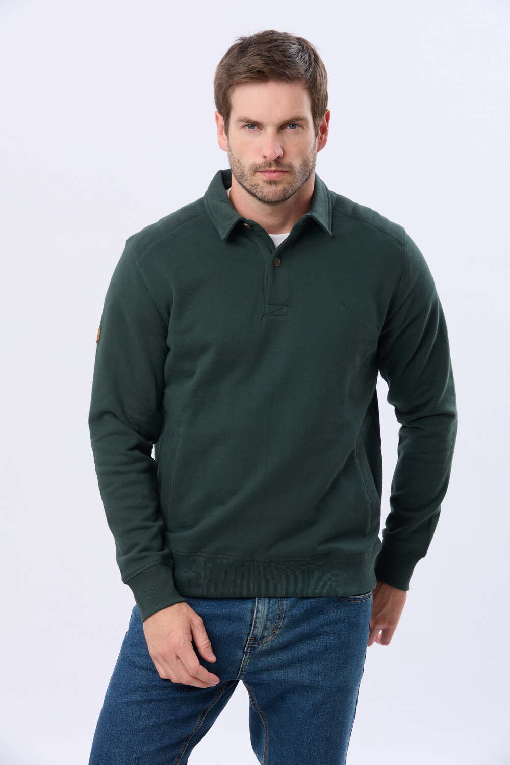 BUZO POLO DE FELPA Verde