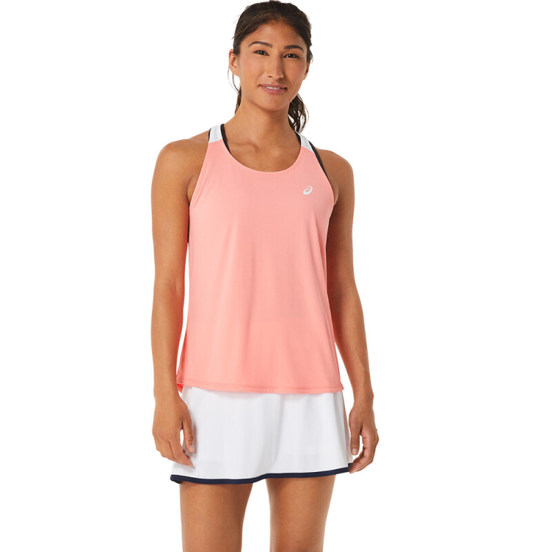 Court Tank - Mujer Guava/brilliant White