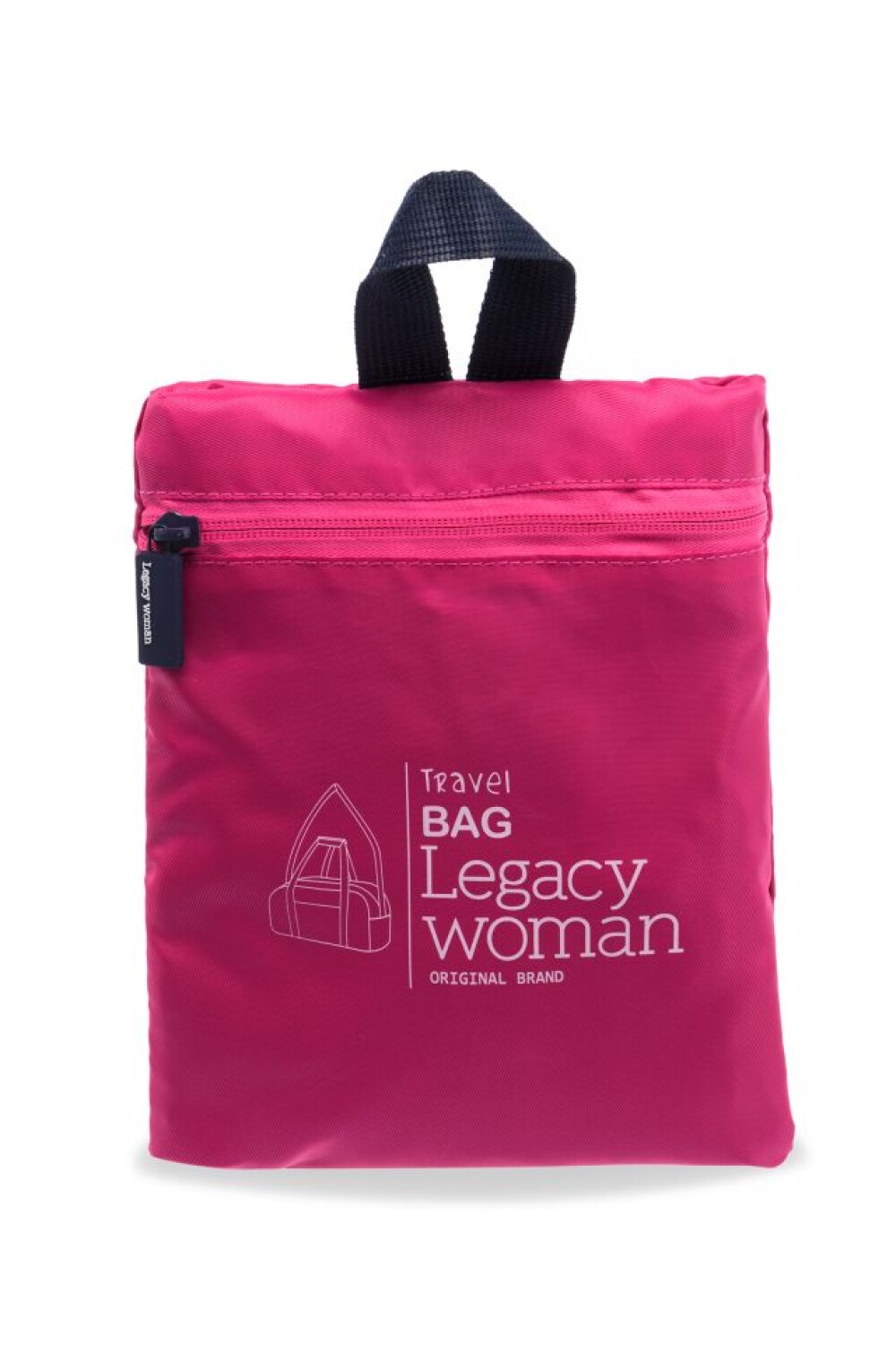 BOLSO PLEGABLE ESTAMPADO Rosado