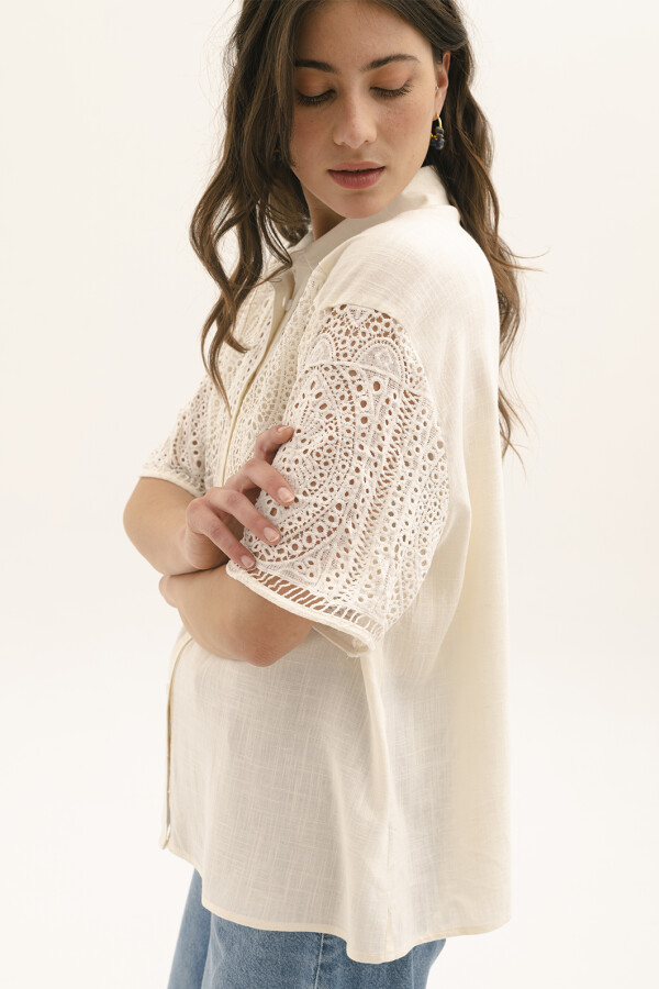 CAMISA POSITANO BLANCO