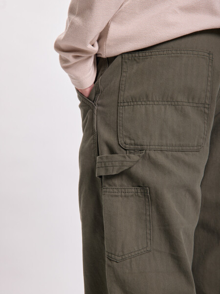 Pantalón carpintero Verde