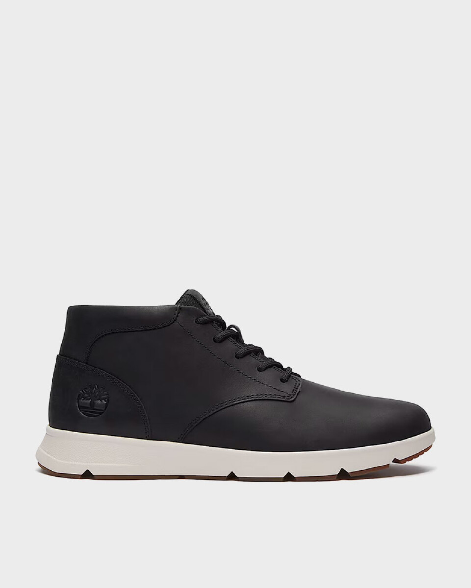 Zapatillas Timberland Parker Street Mid Hombre - Black Full Grain 