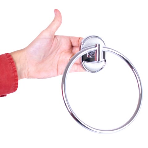 OUTLET Toallero Redondo Acero Inoxidable 15 Cm Outlet Toallero Redondo Acero Inoxidable 15 Cm