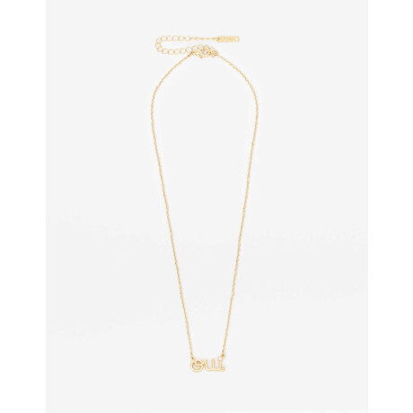 Cadena Con Dije Oui Dorado