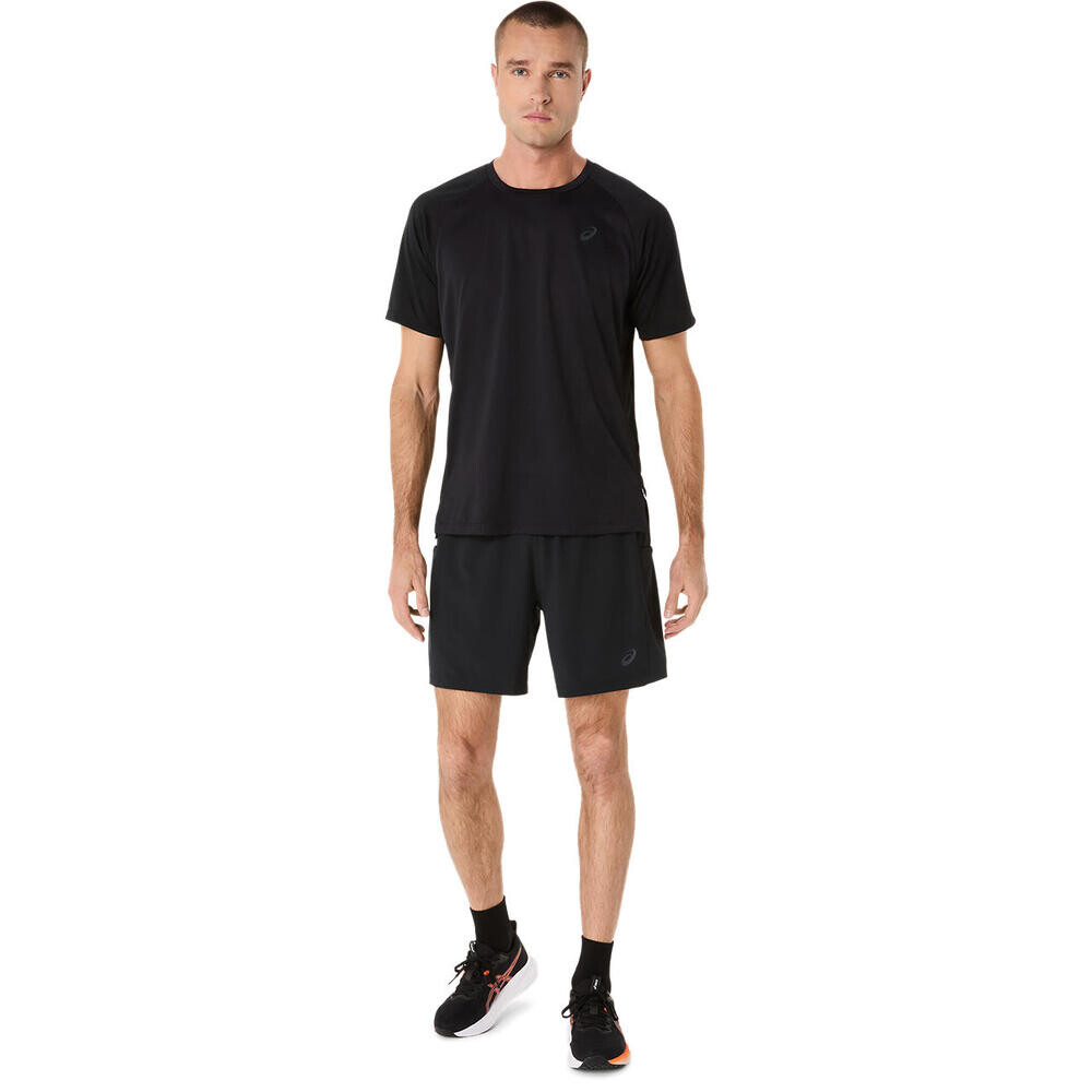 2 In 1 Woven 7In Short - Hombre Performance Black
