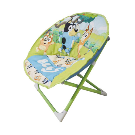 Silla Honguito Bluey Plegable con Broche Seguridad Multicolor