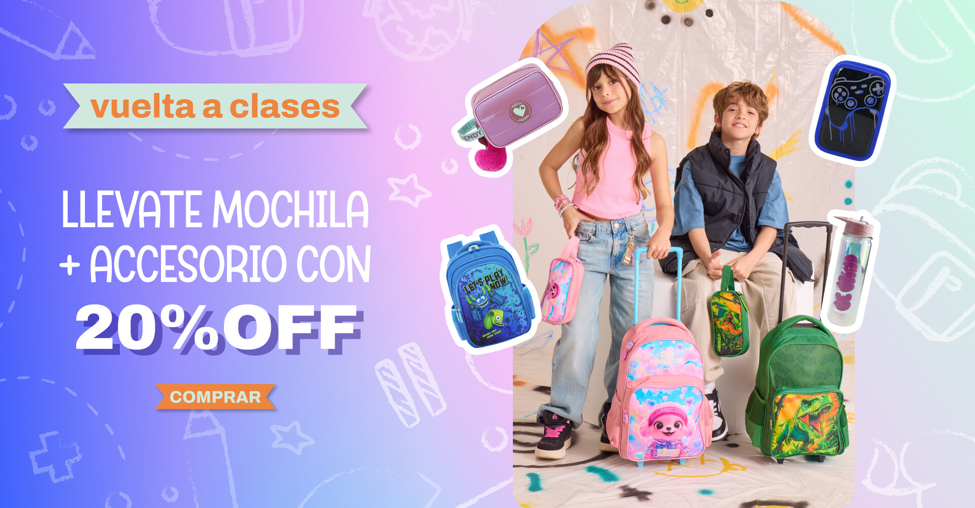 Vuelta a clase Trendy BTS