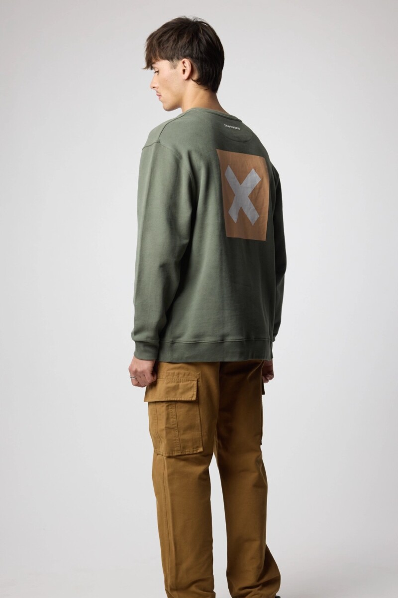 Sudadera Nature Blue Banana Kakhi