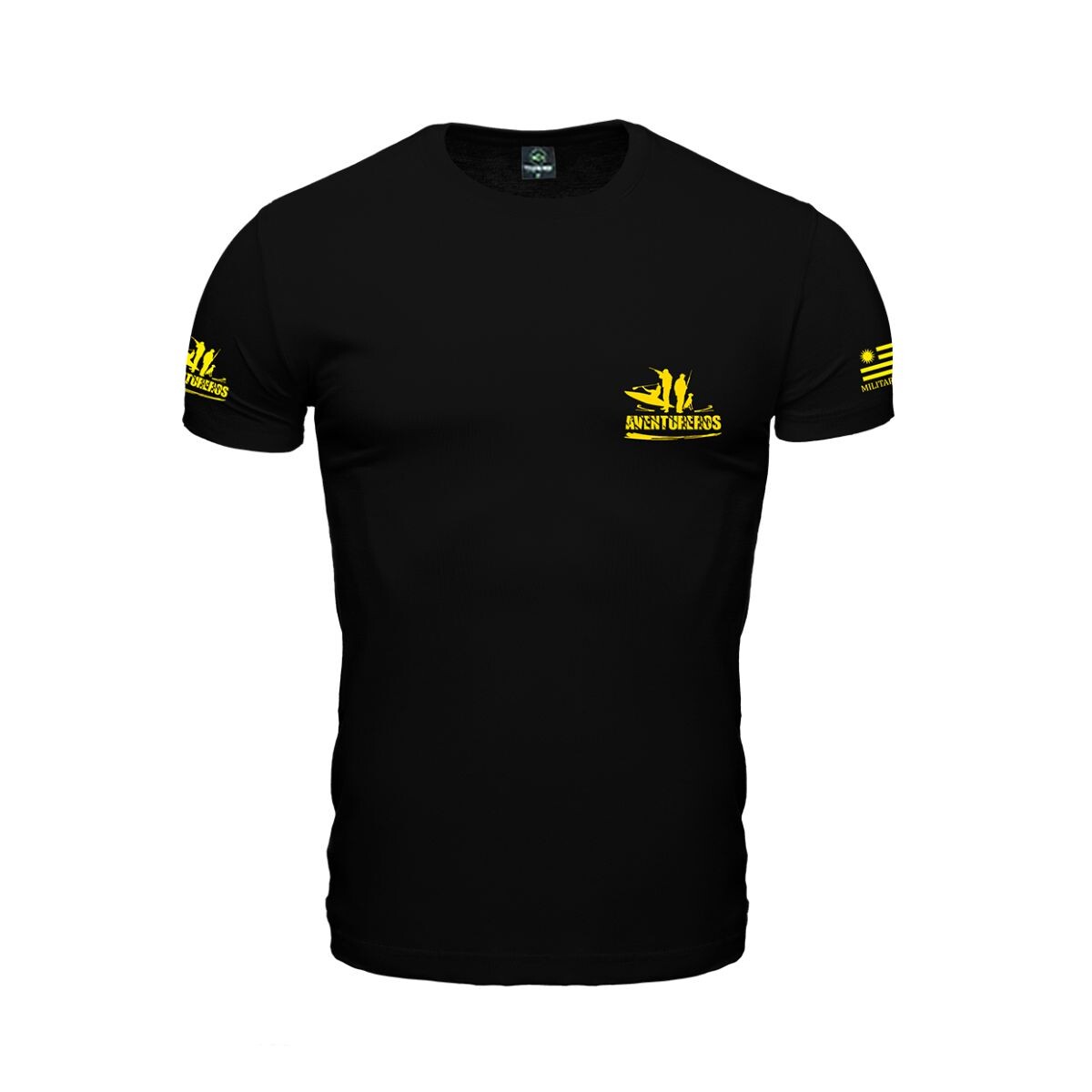 Remera manga corta FBI - Negro 
