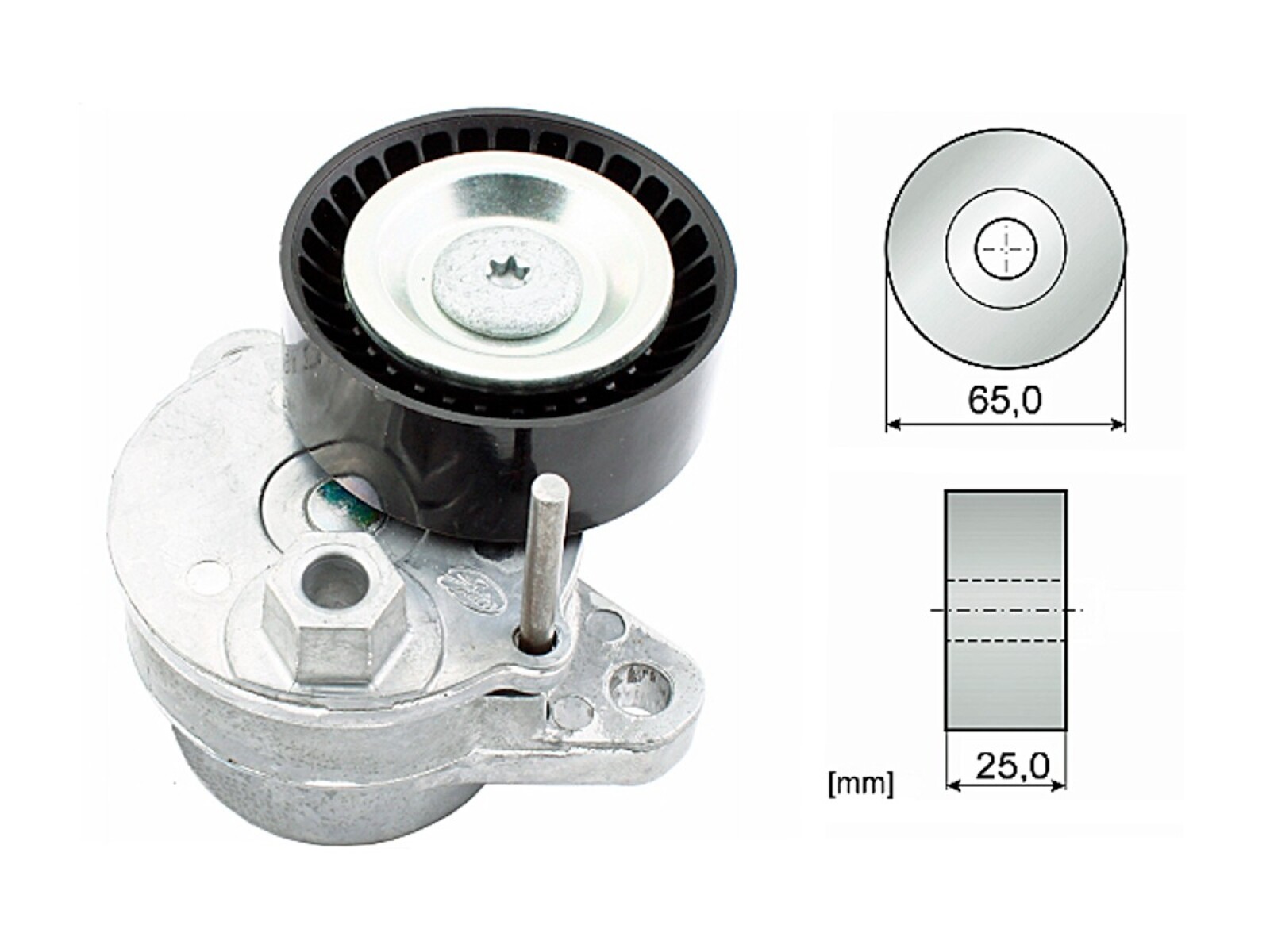 Tensor De La Correa Mercedes Benz Ml 400 4-Matic (W166)/Glk 300 4-Matic (X204)/E 350 (W212)/Gle 400 4-Matic (W166)/Ml 350 4-Mati 