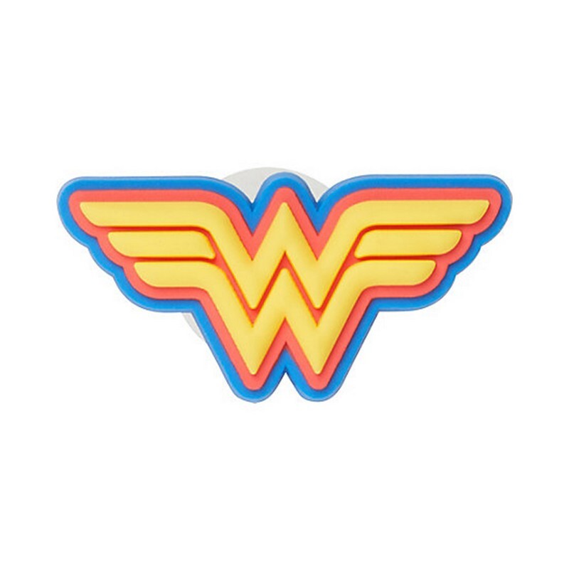 Jibbitz™ Charm Wonder Woman Logo Multicolor