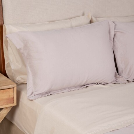 SET CUBRECAMA 1 1/2 PLAZA POLIESTER MARRON PREWASHED MIEL