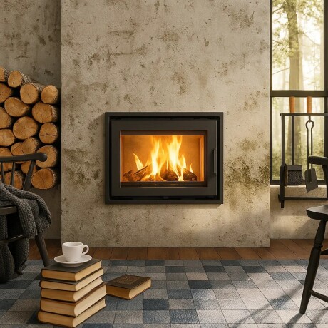 Estufa Alto Rendimiento Insertable 6 M2 LIV202 Estufa Alto Rendimiento Insertable 6 M2 LIV202