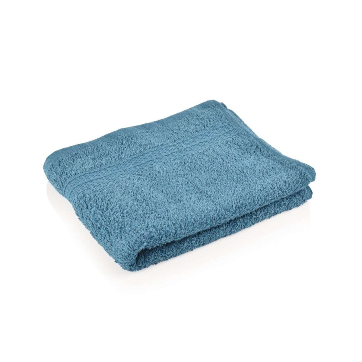 Toalla De Mano 100% Algodón 500 Grs. 50x80cm - Azul 