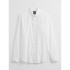 V-LS SLIM STRETCH POPLIN BASIC WHITE 2