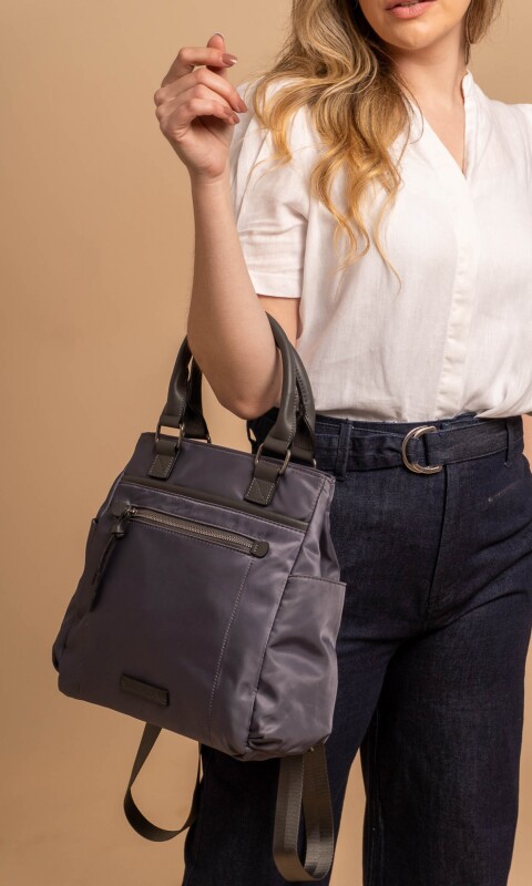 BANDOLERA VAINILLA GRAFITO