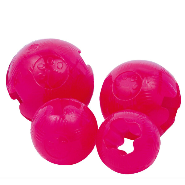 PELOTA TPR DIAMETRO 8CM ROSA PELOTA TPR DIAMETRO 8CM ROSA