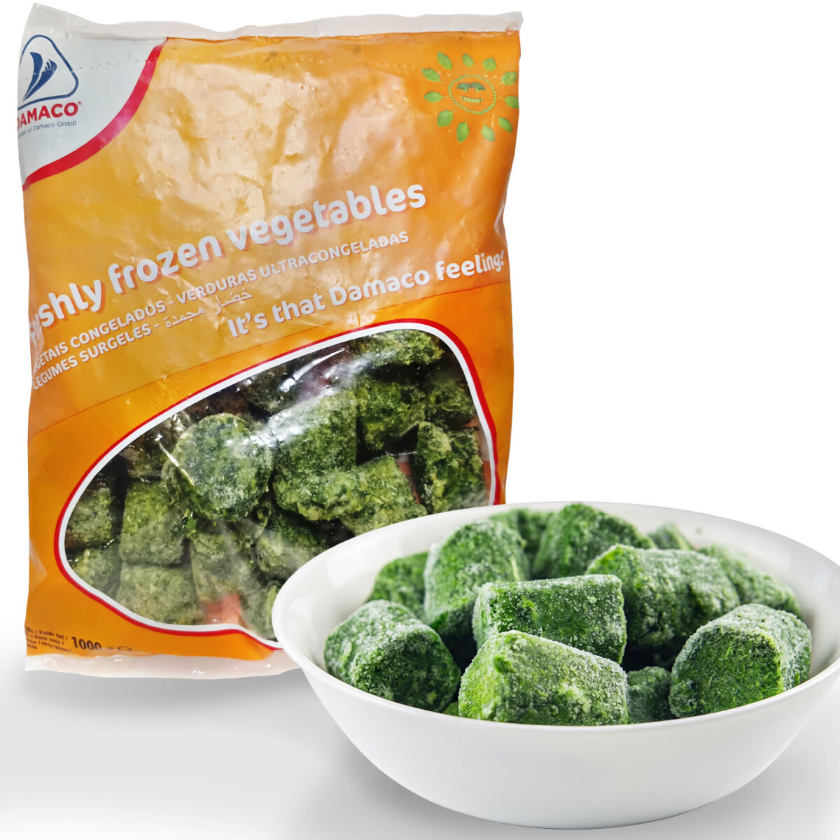 Espinaca Picada Damaco 1Kg 