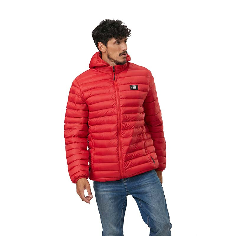 Campera UFO de Nylon de Hombre - UFO-AH-1725 Rojo