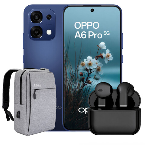 Oppo A6 Pro 16(8+8)gb Ram 256 Gb 5g + Regalo PK OPPO A6 PRO 8GB 256GB AZUL + REGALO