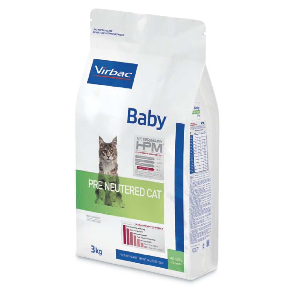 HPM CAT BABY PRE NEUTERED 3 K 