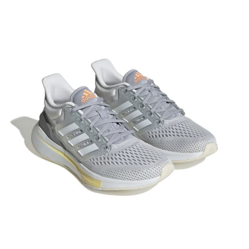 Championes Adidas EQ21 RUN de Mujer - GY2210 Gris Plata-blanco