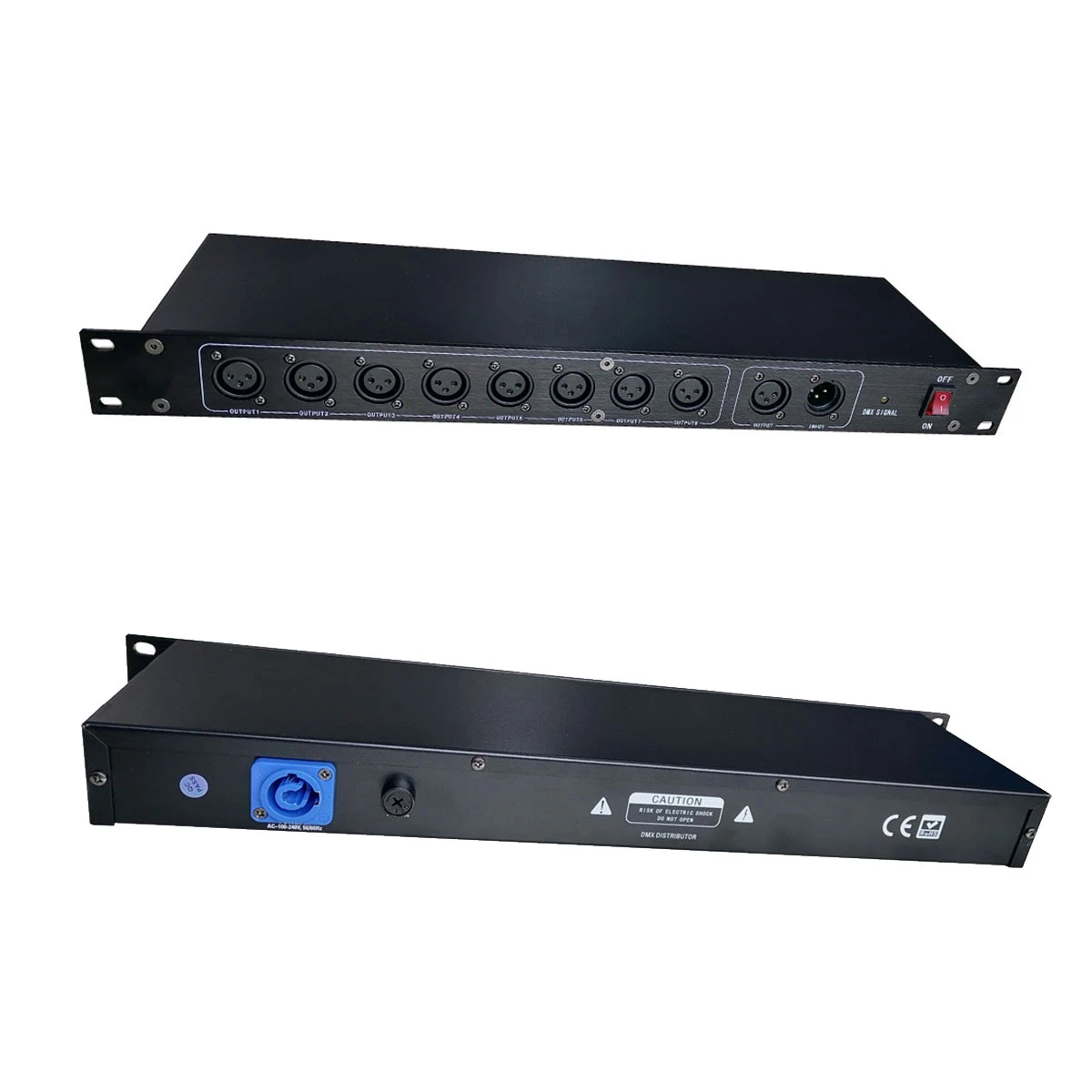 AMPLIFICADOR DE SEÑAL DMX PLS S8 
