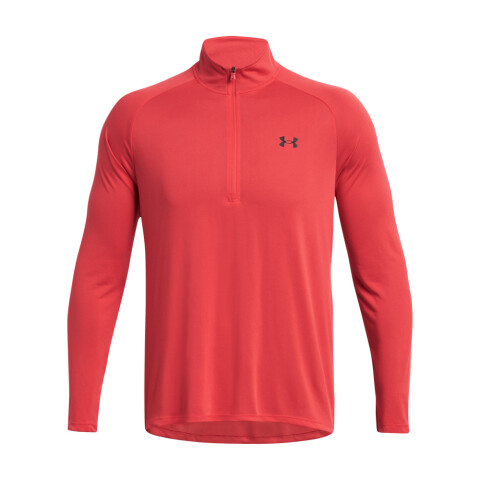 UA Tech 2.0 1/2 Zip-RED RED-814