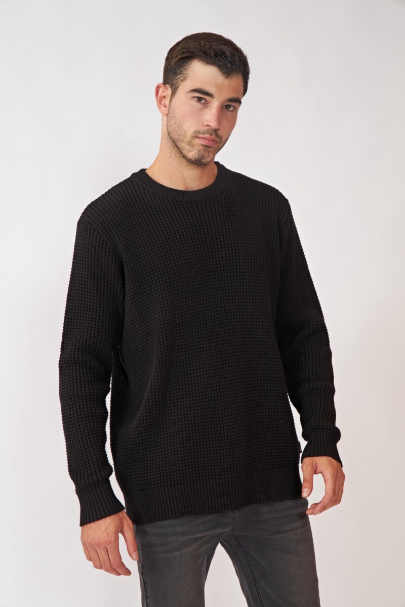 SWEATER ROW - NEGRO 