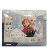 Colcha Infantil Frozen 1 Plaza 100% Microfibra Menta