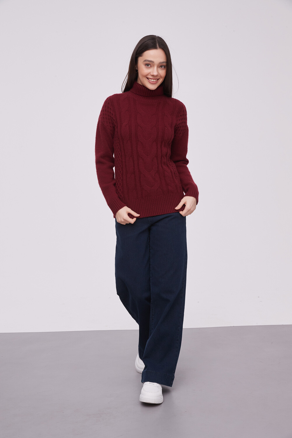 Sweater Somol Bordeaux Oscuro
