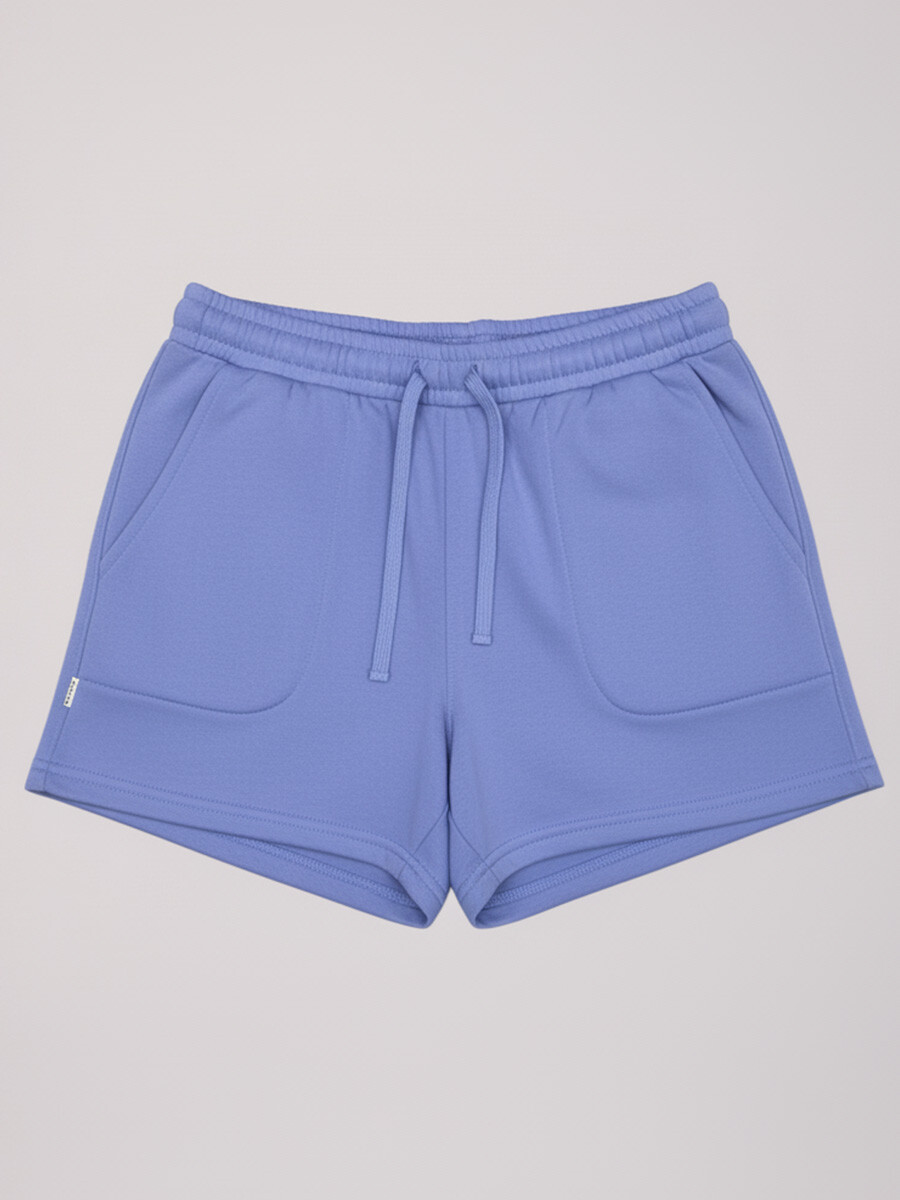 SHORT FELPA TIARA RUSTY - Celeste 