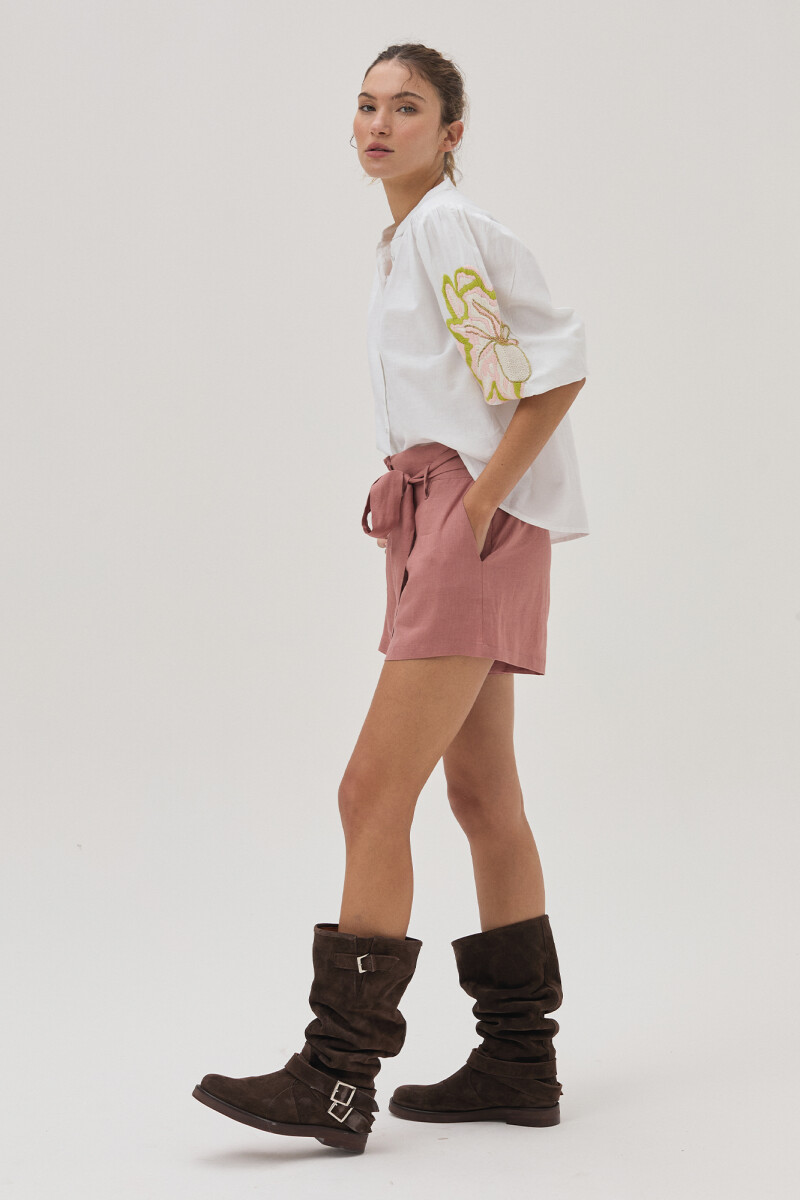Camisa Begonia Blanco