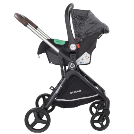 Bebesit Travel System Mars LX Baby Silla I-size + Base Negro Bebesit Travel System Mars LX Baby Silla I-size + Base Negro