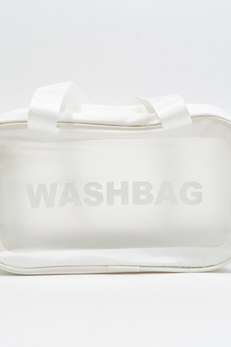 Neceser Impermeable Blanco