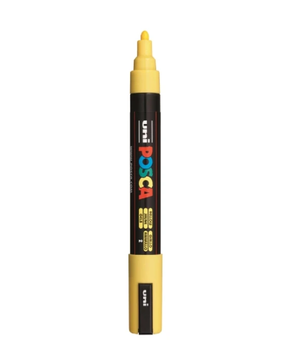 MARCADOR POSCA 2.5 mm Yellow