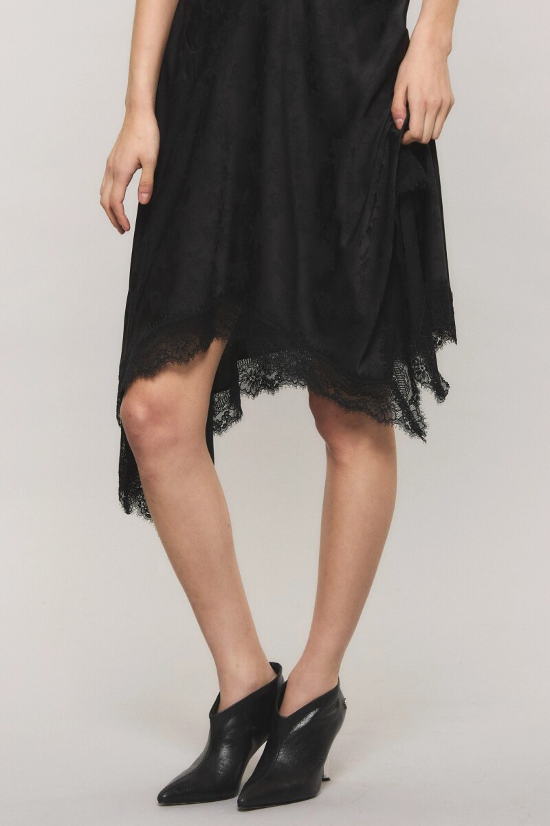 VESTIDO NEW ROMANTIC Negro